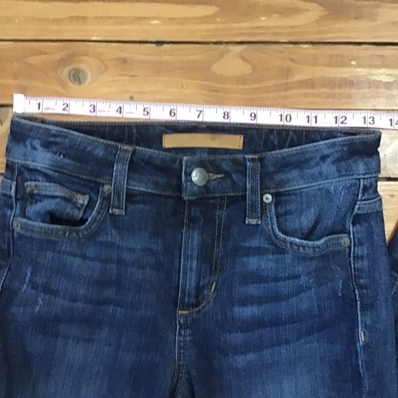 JOE’S jeans The Icon mid rise ankle skinny size 24 dark blue - Picture 7 of 11